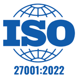 ISO/IEC 27001 certification badge